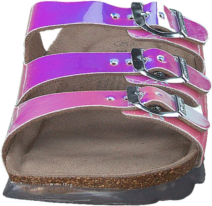 Superfit Mädchen Fussbettpantoffel Hausschuh 25 EU Irisierend 1010, 25 EU Irisierend 1010
