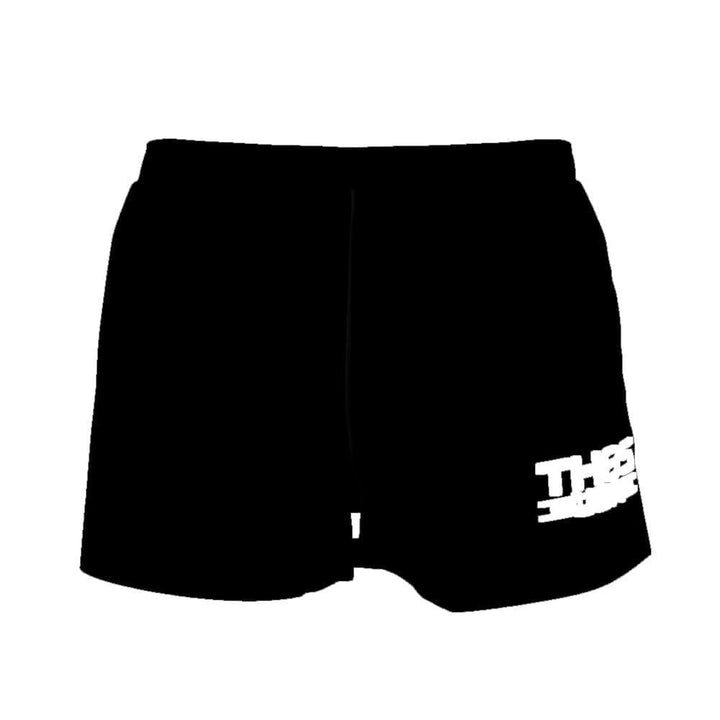 Tommy Hilfiger Badeshorts Gummibund mit Tunnelzug Logo-Print schwarz Einheitsgrösse Citrus Lime, Ein