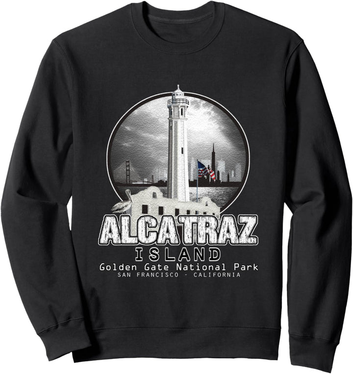Alcatraz Golden Gate Nationalpark San Francisco Souvenir Sweatshirt