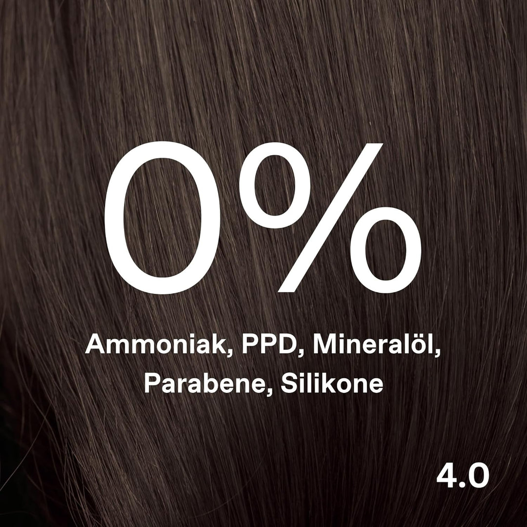 KORRES Argan Oil Colorant – ammoniakfreie Haarfarbe Mittelbraun 4.0 – mit Bio-Arganöl, 100% Grauhaar