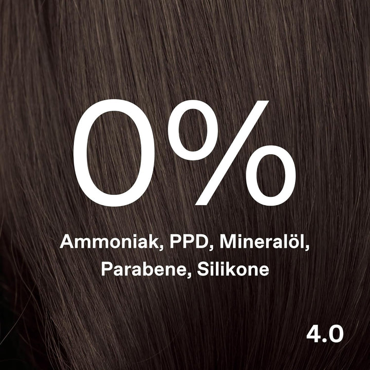 KORRES Argan Oil Colorant – ammoniakfreie Haarfarbe Mittelbraun 4.0 – mit Bio-Arganöl, 100% Grauhaar
