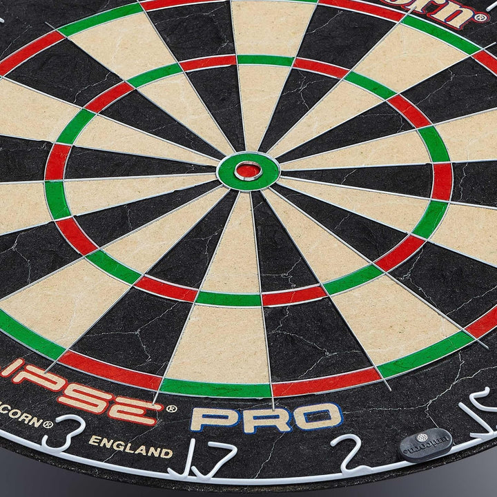 Unicorn Eclipse Pro, Professional Bristle Dartboard with Competition Quality Sisal, Spider and Numbe