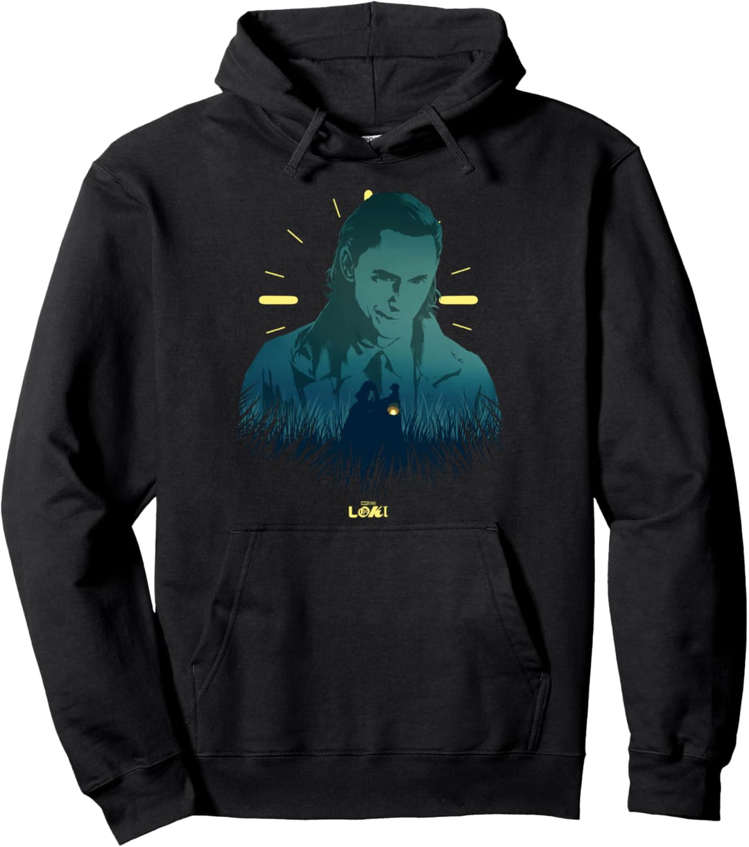 Marvel Loki Variant Loki Silhouettes Pullover Hoodie