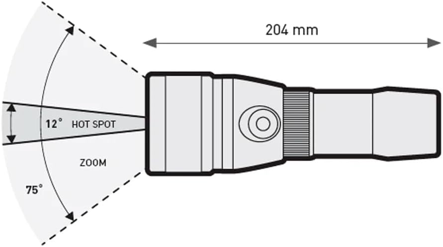 Mares EOS 15LRZ, Tauchlampe mit 1580 Lumen, Aluminium
