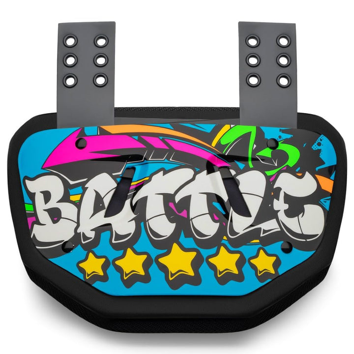 Battle Back Bone Back Plate - Rear Protector Lower Back Pads for Football Players - Backplate Shield