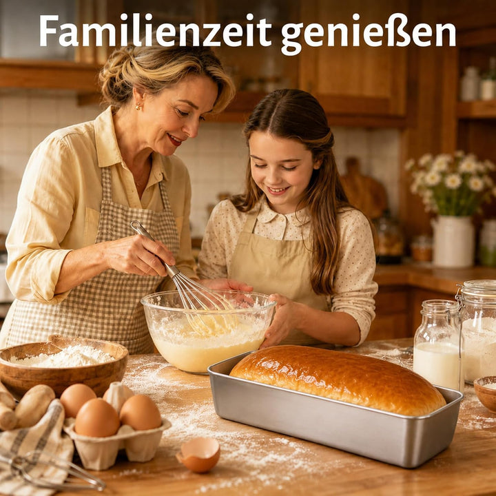 Generisch 2er-Set Brotbackform Kastenform Brot/Kuchen/Toast Backform,Unbeschichtet; Für Den Einsatz
