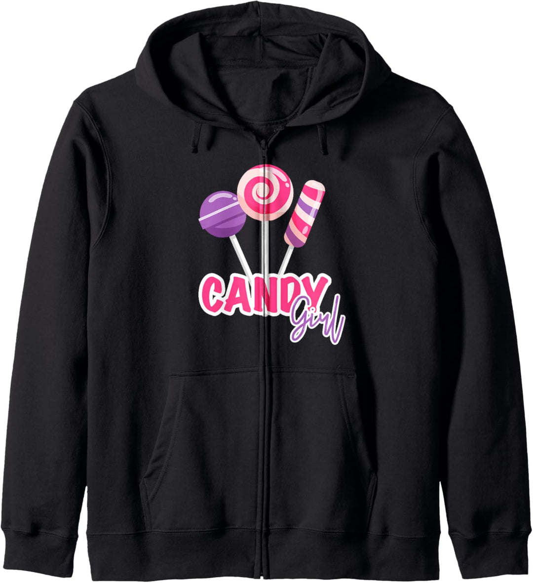 Candy Girl Lollipops Geschenk Kapuzenjacke