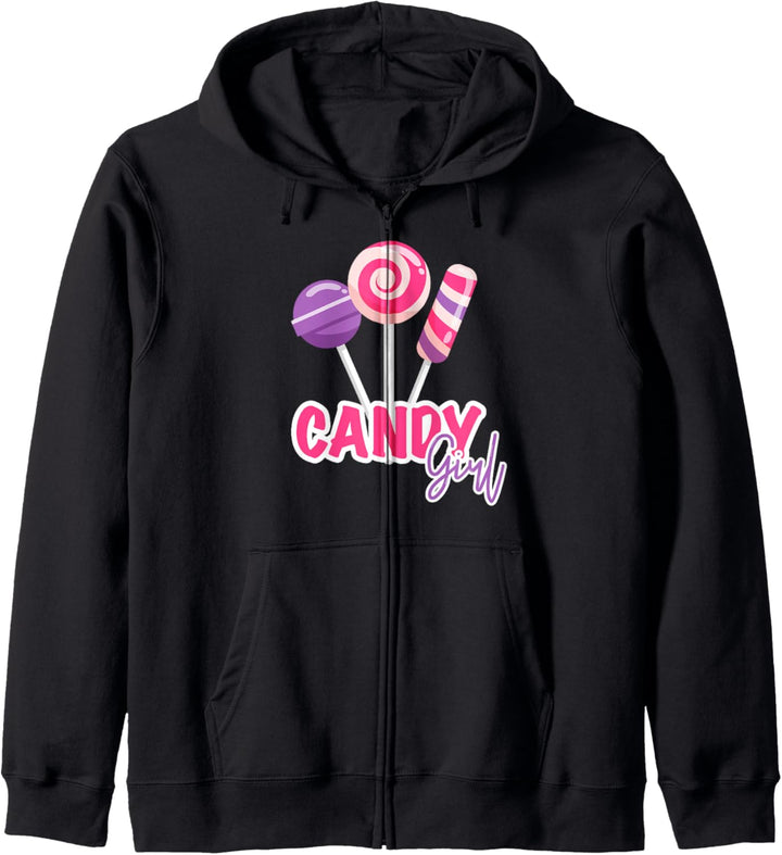 Candy Girl Lollipops Geschenk Kapuzenjacke
