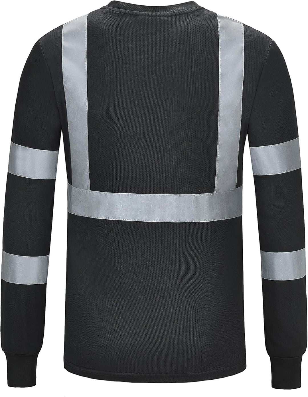 Warnschutz Shirt Langarm warn t Shirts Warnschutz Arbeitskleidung Eu-schwarz-langarm XXL, Eu-schwarz