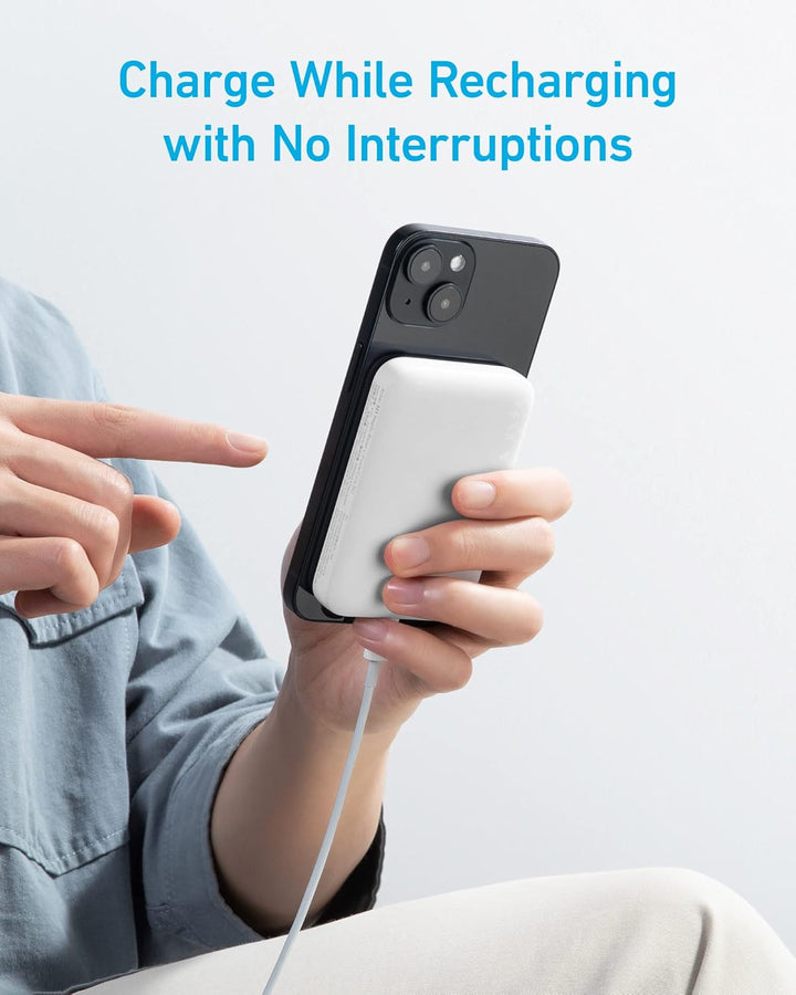 Anker 321 Magnetic Battery (PowerCore Magnetic 5K), 5.000 mAh Magnetic Wireless Portable Charger, ko