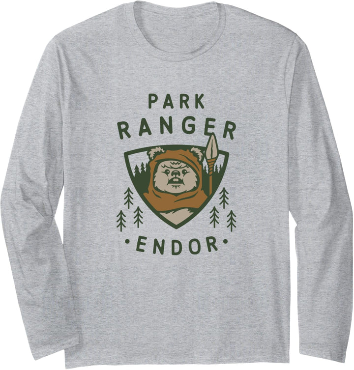 Star Wars Ewok Park Ranger On Endor Langarmshirt