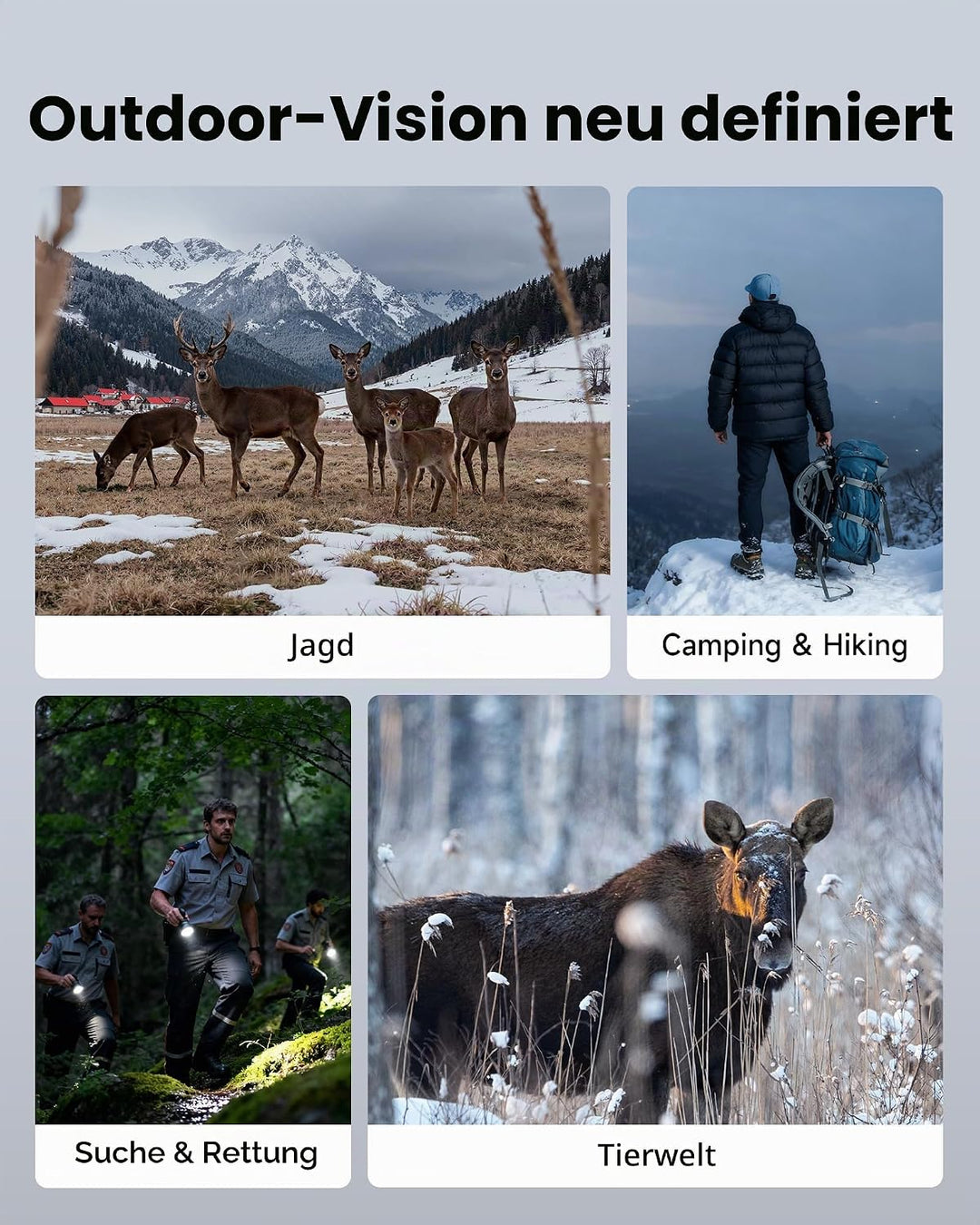 TOPDON wärmebildkamera Jagd TS004 Pro, 384 x 288 IR-Auflösung, 19mm Objektiv Wärmebild-Monokular, 50