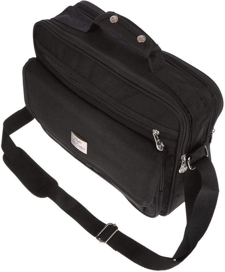 Christian Wippermann Arbeitstasche Herren Nylon - Grosse Umhängetasche M-L-XL Laptoptasche - Wasser-