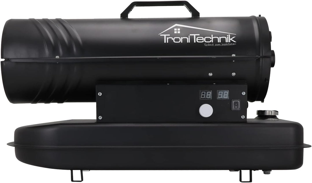 Tronitechnik® Heizkanone Dieselheizgebläse Dieselheizer 20kW Diesel betriebener Heissluftgenerator H