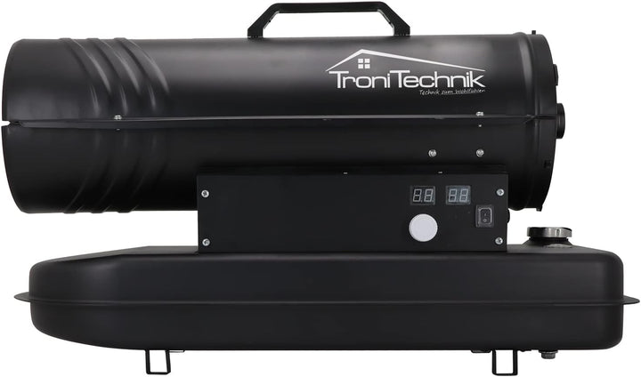 Tronitechnik® Heizkanone Dieselheizgebläse Dieselheizer 20kW Diesel betriebener Heissluftgenerator H
