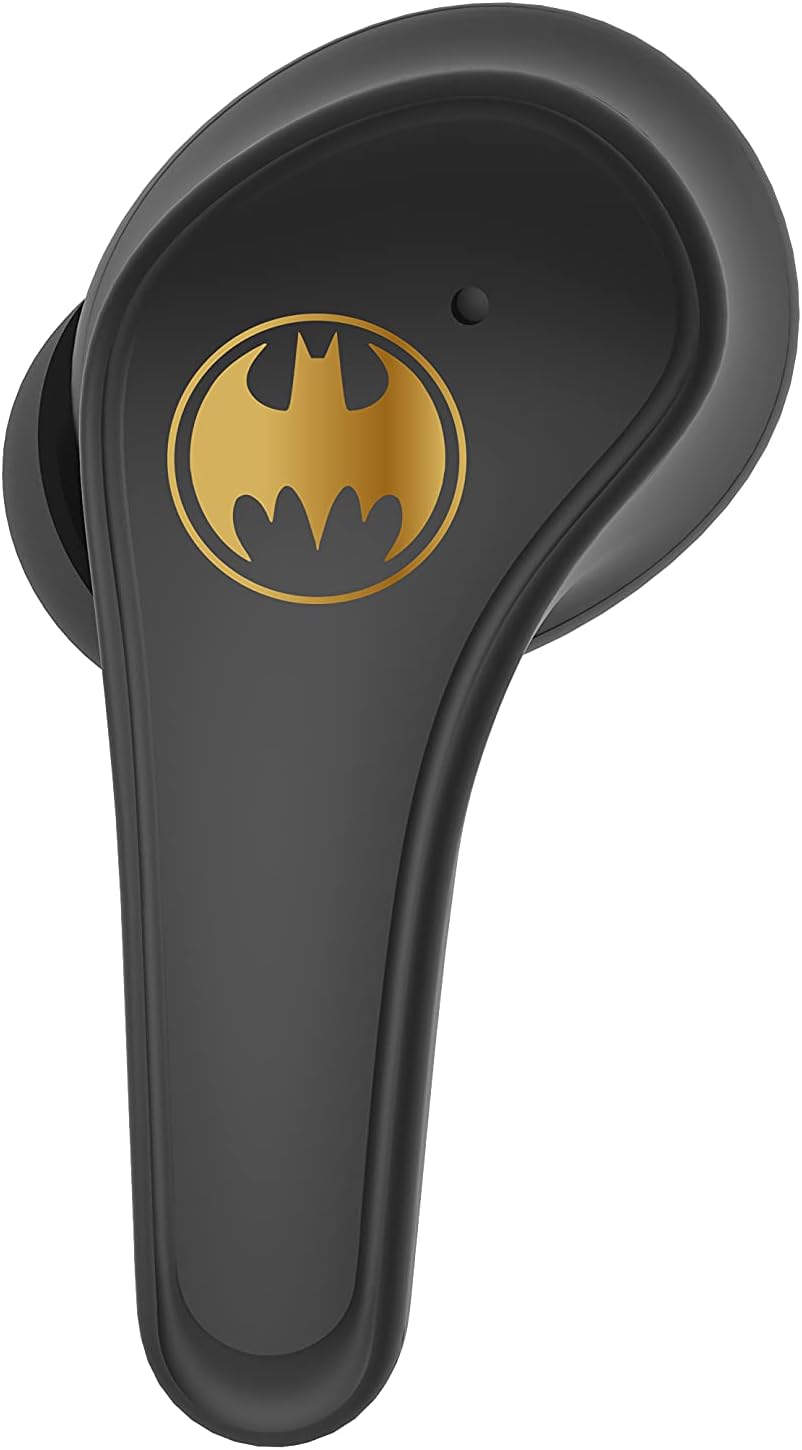 OTL Technologies Bluetooth V5.0 Kinder-Kopfhörer Batman mit Ladebox, Schwarz, one Size