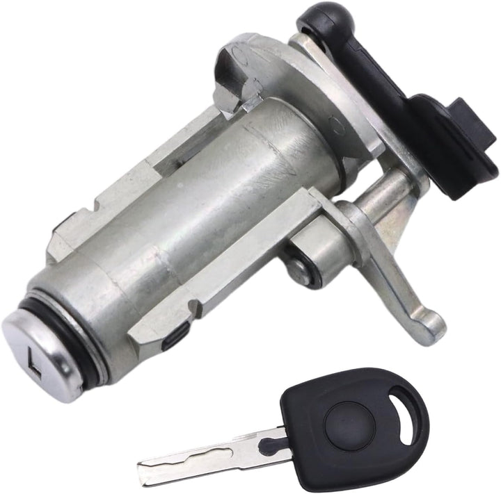 Heckklappenschlosszylinder mit Schlüssel Kompatibel mit VW Polo 9N 2001-2009 Heckklappen Schloss Sch