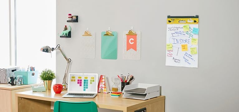 Post-it Super Sticky Big Notes, 11 In x 11 in, Sticky Notes, 30 Sheets Per Pad, 1 Pad (BN11O), Neon