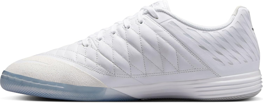 Nike Herren Lunargato II Low Top Fussballschuh für Hallen-und Hartplätze Fussball 38 EU White Chrome