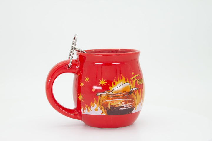 Feuerzangentasse 6er im Karton, Rot/Rühmann - für Feuerzangenbowle