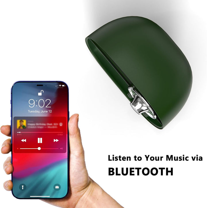 iTOMA Retro Wecker mit Bluetooth, Vintage FM Radio, Freisprecheinrichtung, Nachtlicht, Unterstützung