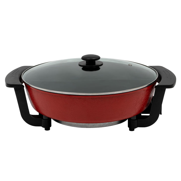 6L Elektrischer Kochtopf 1360W Elektrische Kochplatte Twin Hot Pot Shabu Induktion Feuertopf Suppent