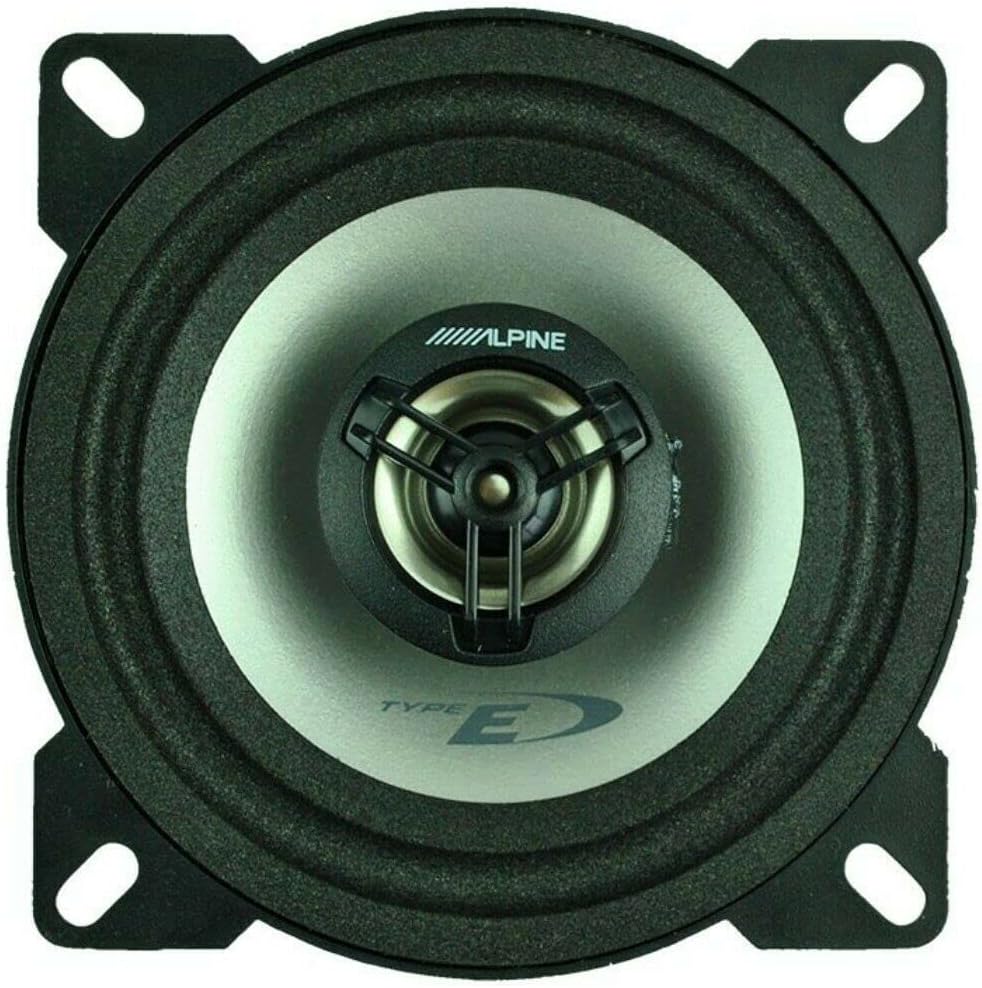 2 Alpine SXE-1025S SXE 1025S 2 Wege koaxial Lautsprecher 10 cm 100 mm 4" 25 watt rms und 180 watt ma