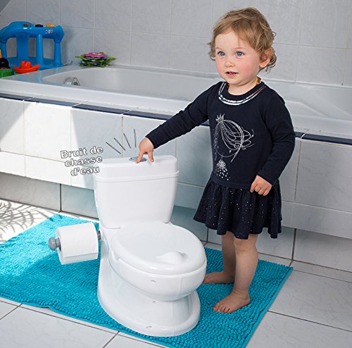 TOY-LET - Kindertoilette - Töpfchen-Trainer für Kindern mit einem realistischen Toilettendesign für