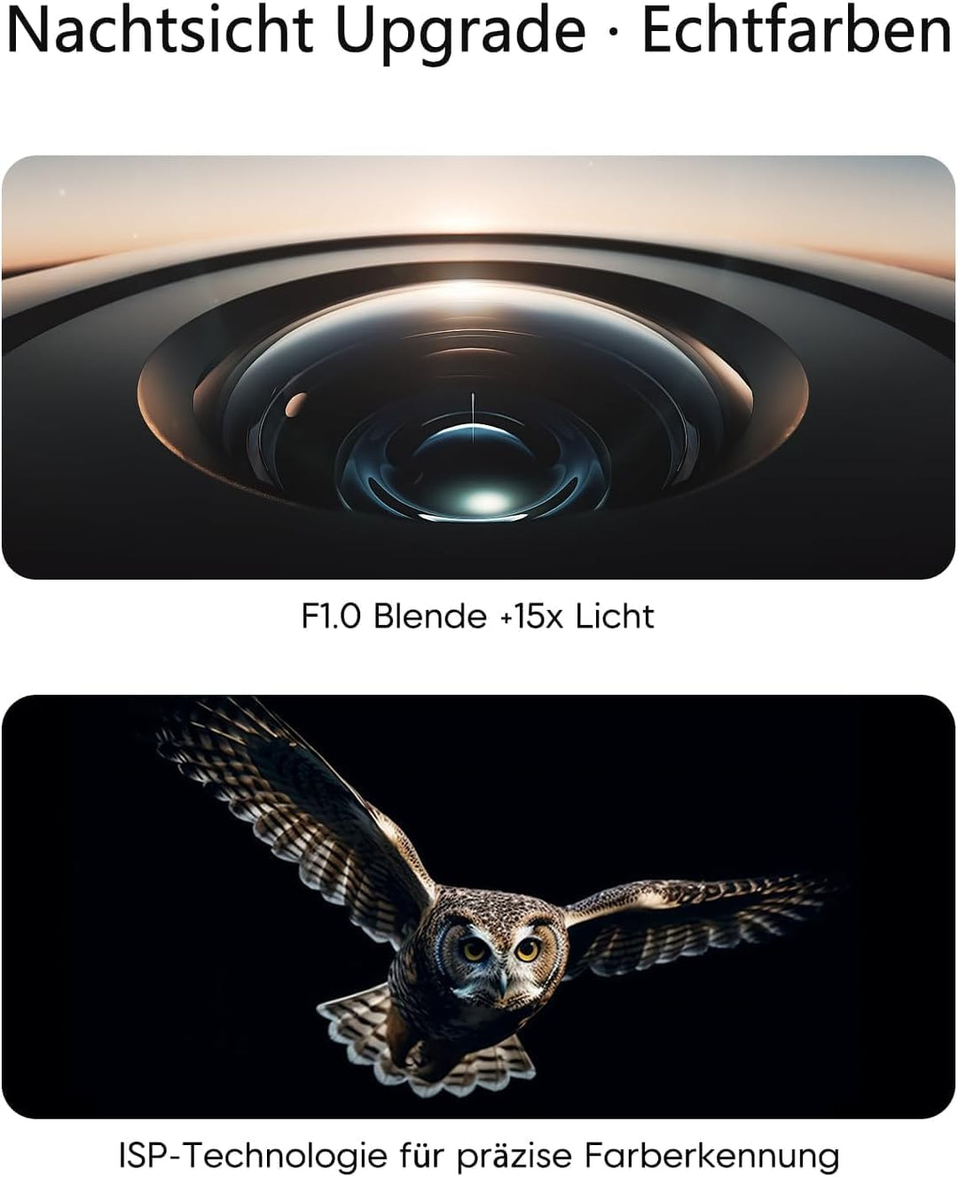 VSTARCAM 3K 5G Überwachungskamera Aussen, 100ft Nachtsicht & Bewegungserkennung, 5GHz/2.4GHz WLAN, 3