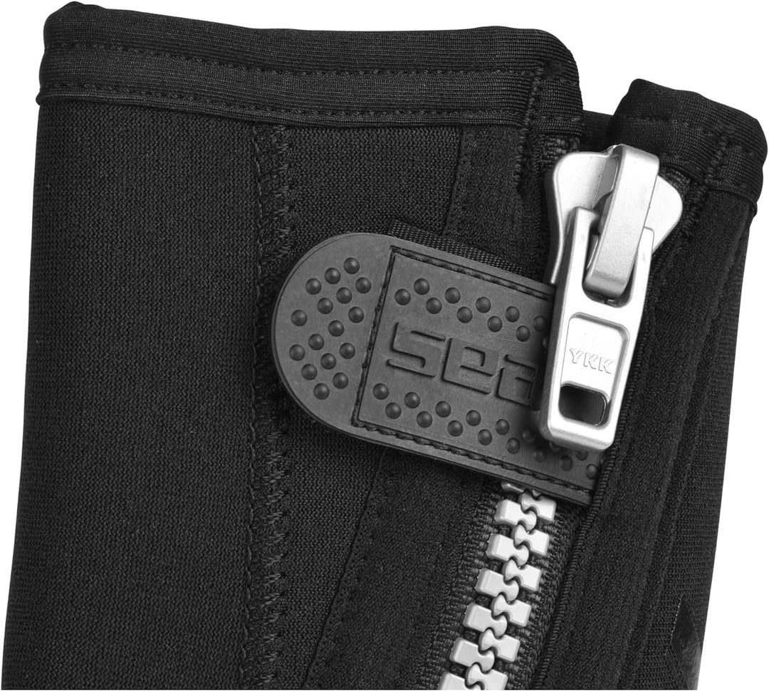Seac Basic HD, Füssling aus 5 mm Neopren und fester Laufsohle, Taucherschuhe für Geräteflosse, M