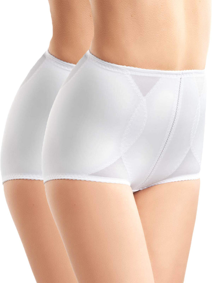 Susa 2er Sparpack Miederhose 4970 Gr. 65-110, 95 Weiß/Weiß