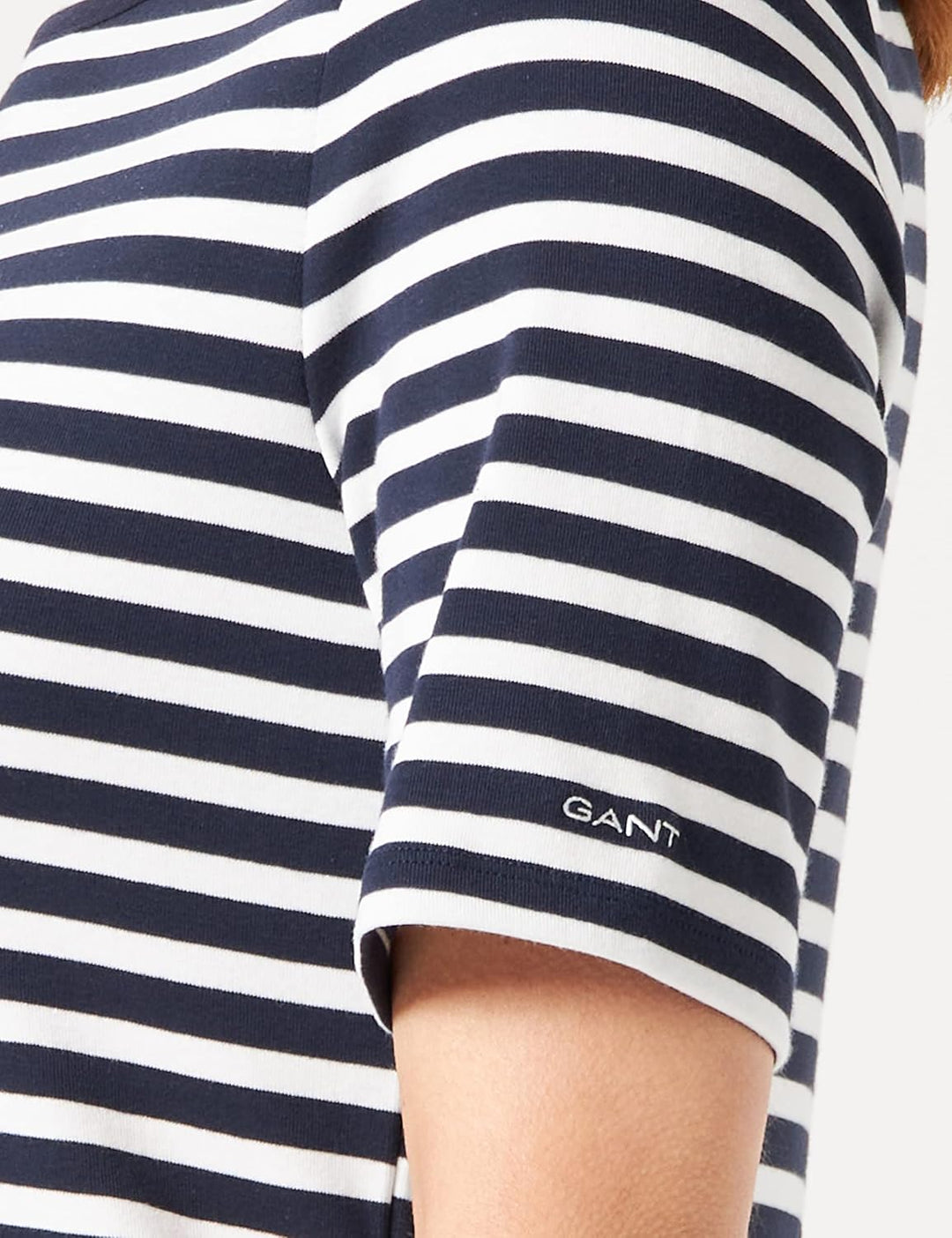 GANT Damen T-Shirt L Evening Blue, L Evening Blue