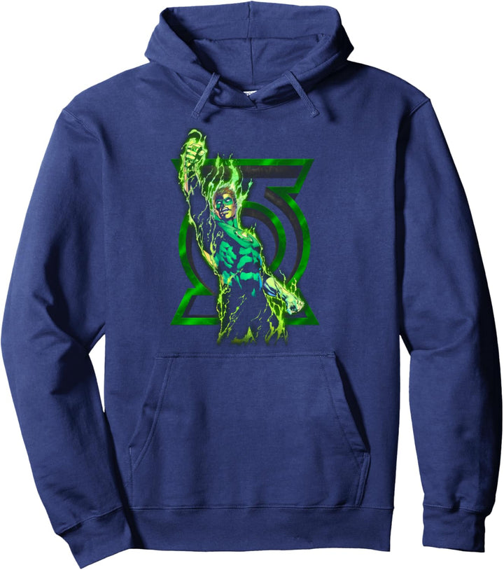 Green Lantern Fully Charged Lantern Pullover Hoodie