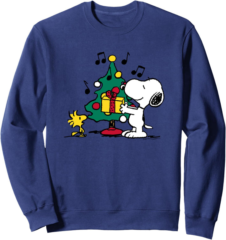 Peanuts - Snoopy & Woodstock Christmas Tree Sweatshirt