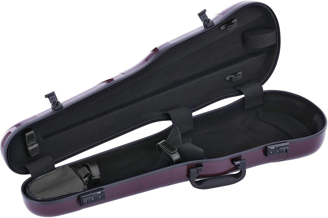 GEWA Violinformetui AIR 1.7 violett schwarz Made in Germany ohne zusätzlichen Seitengriff Violett, o