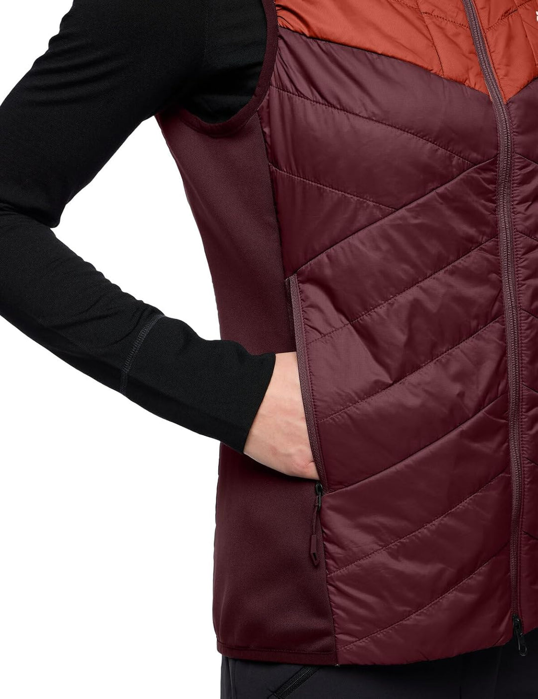 VAUDE Damen Chaleco Sesvenna Iv para Mujer Jacke 34 buckeye, 34 buckeye