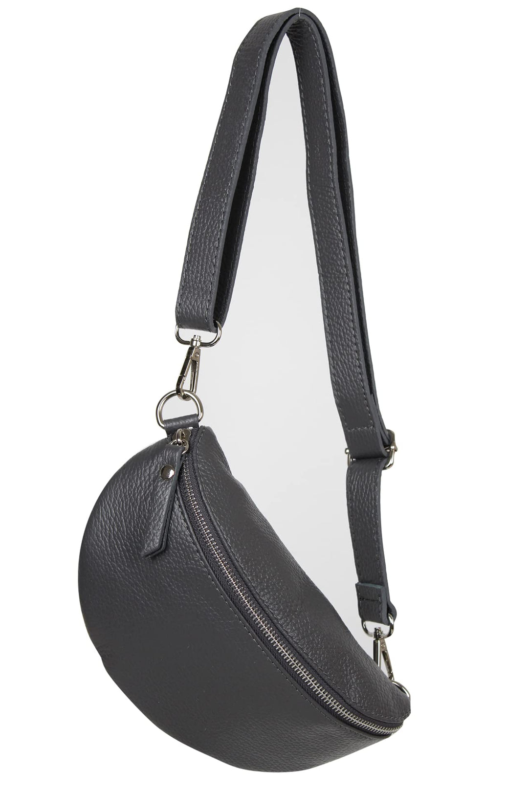 AmbraModa GLX10 - Damen Herren Unisex kleine Hüfttasche Gürteltasche Bauchtasche Umhängetasche aus E