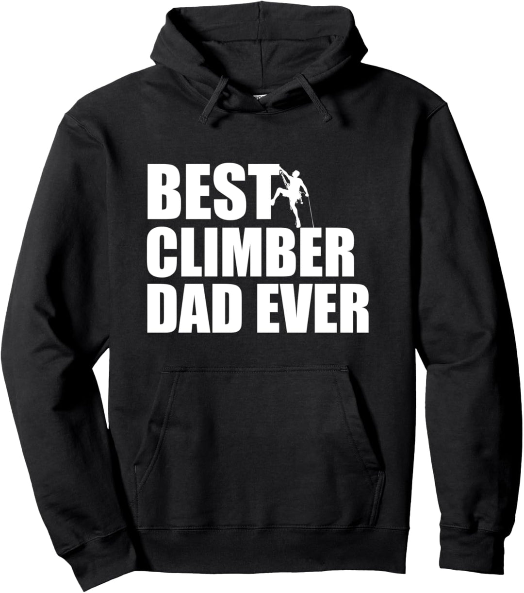 Bester Bergsteiger Dad aller Zeiten Klettern Pullover Hoodie