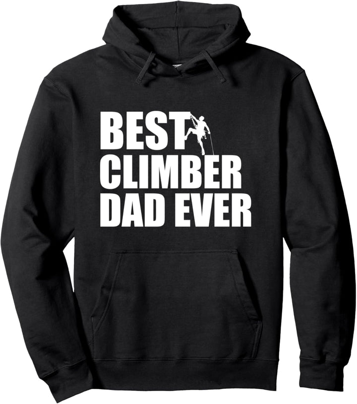 Bester Bergsteiger Dad aller Zeiten Klettern Pullover Hoodie