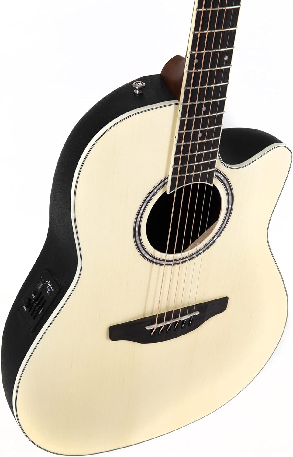 Applause E Akustikgitarre traditional AB24-4S Mid Cutaway natural satin AB24-4S natural satin, AB24-