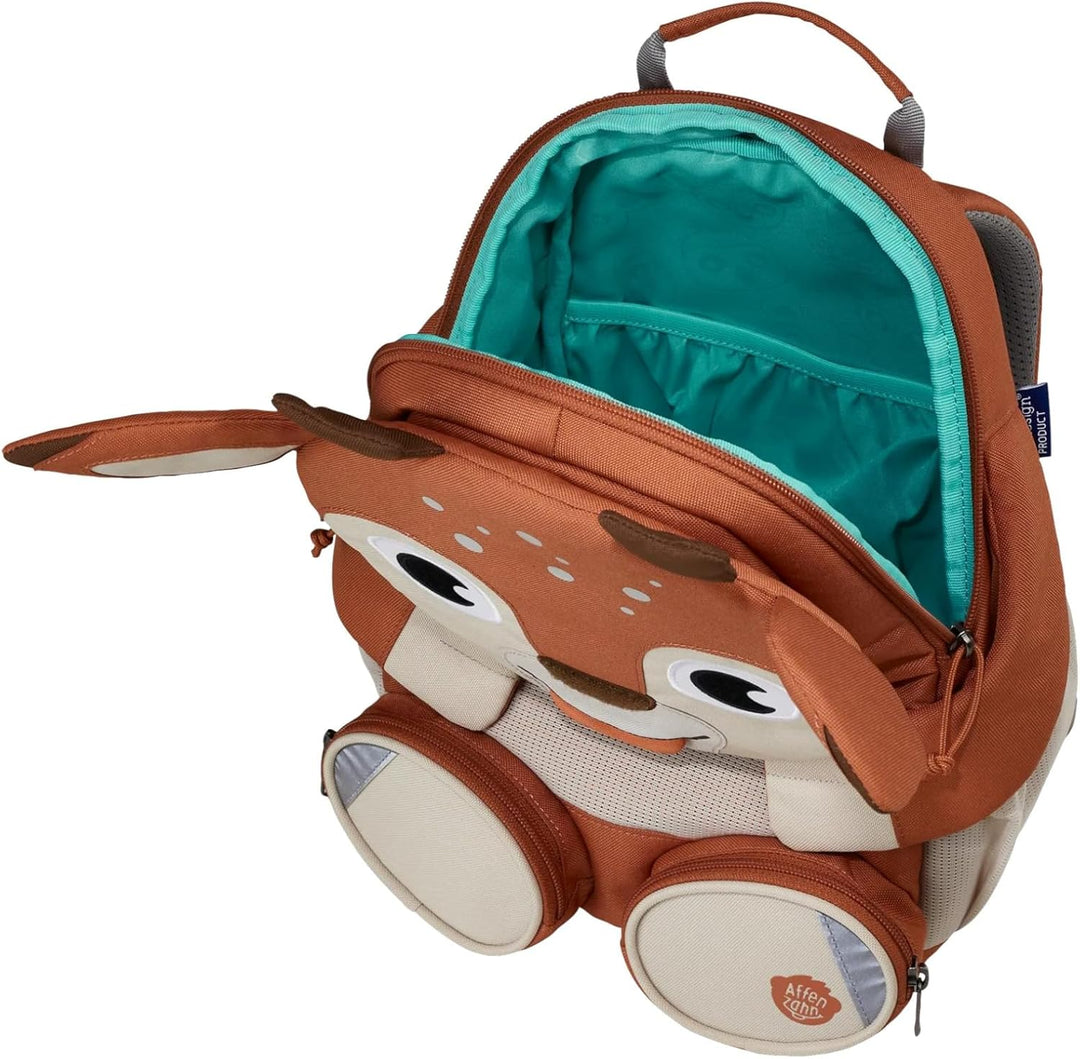 Affenzahn Kinderrucksack Grosser Freund | Kindergartenrucksack für Kinder von 3 bis 5 Jahren mit fun