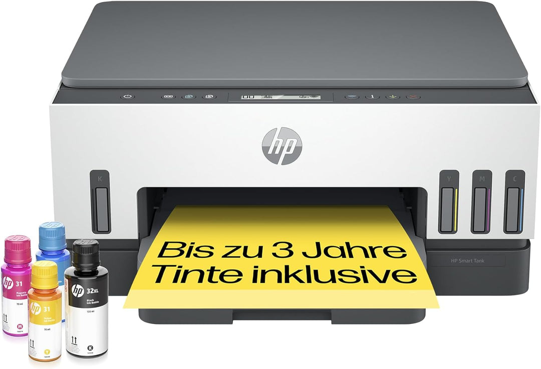 HP Smart Tank 7005 Multifunktionsdrucker (Drucker, Scanner, Kopierer, WLAN, AirPrint, Duplex, inklus