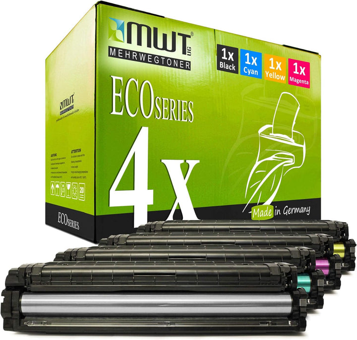 4X Kraft Office Supplies Toner kompatibel für Samsung CLX 4195 FW FN N Premium Line ersetzt CLT-504S
