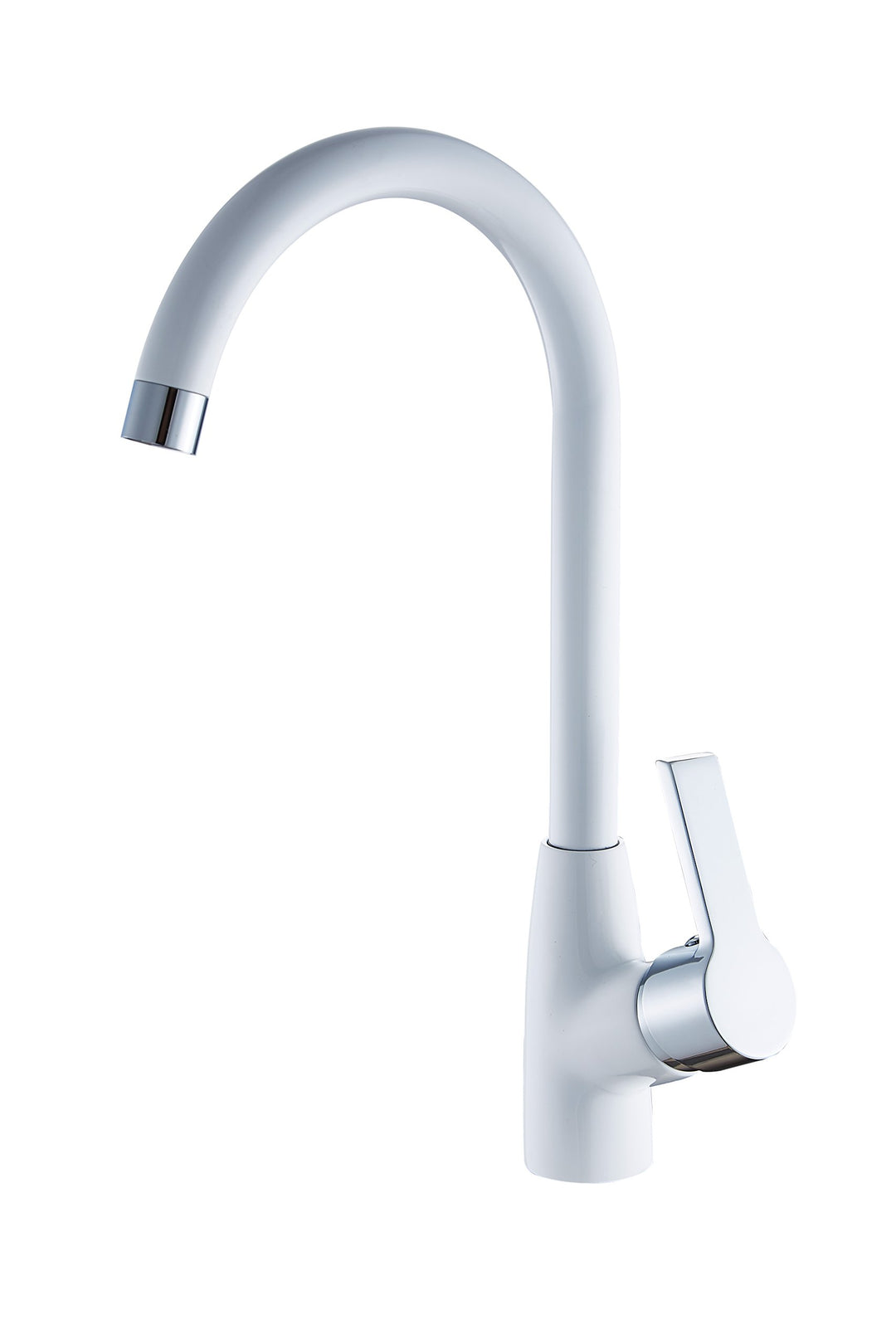 DP bath GC0563 Küchenarmatur Gardenia in weiss, Silber