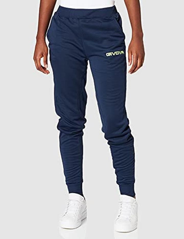 Givova Damen Anzug Lady Overall L blau/gelb fluo, L blau/gelb fluo