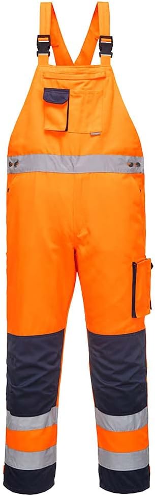 Portwest Herren Overall XL Orange / Marineblau, XL Orange / Marineblau