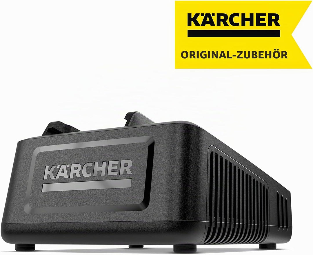 Kärcher Schnellladegerät Batterien Power 18 V (80 Prozent Akkuaufladung in 44 Minuten, für 18 V / 2.