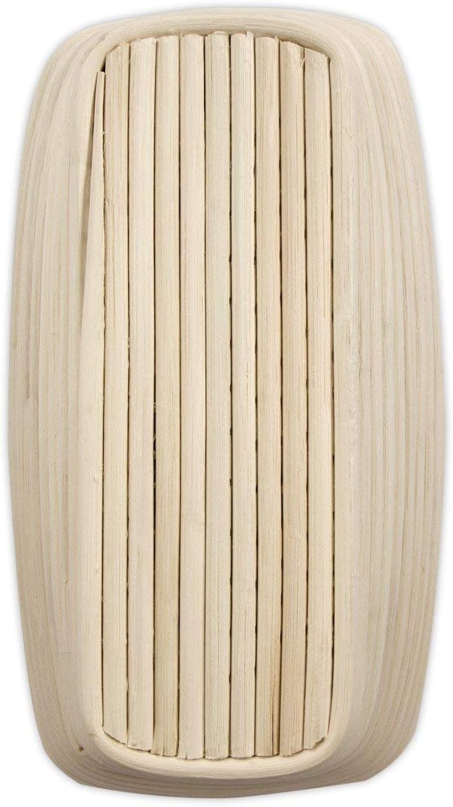 Städter 836044 Gärkorb Rechteck, Rattan, beige, 26,5 x 14 cm/H 6,5 cm