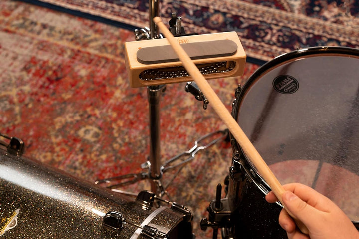 Meinl Percussion Wood Block Clap - Schlagzeugzubehör - Mit Halterung - Clap-Effekt - Baltische Birke