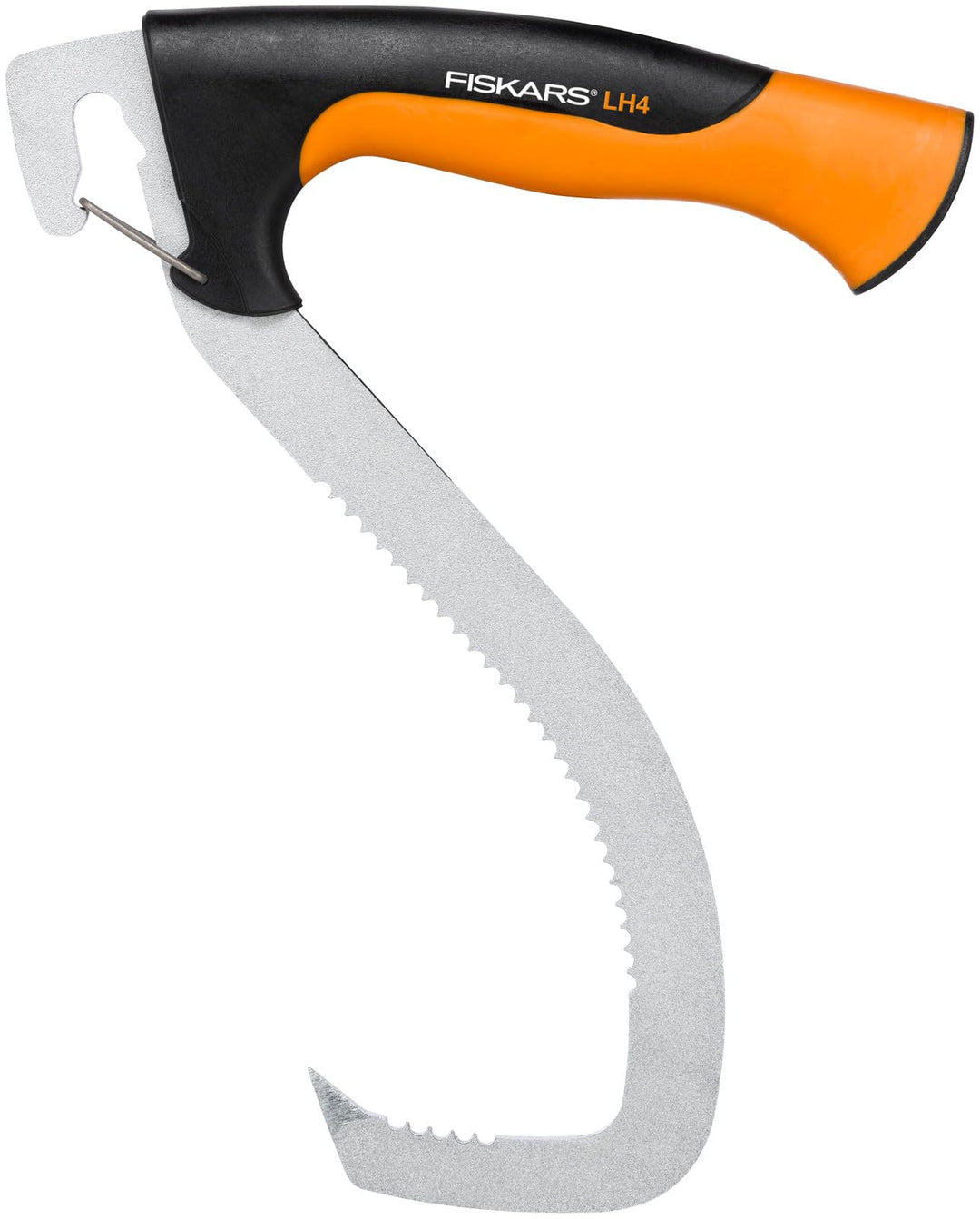 Fiskars Hebehaken zur Holzbearbeitung, Inklusive Köcher, Schwarz/Orange, WoodXpert, 1003624, Hebehak